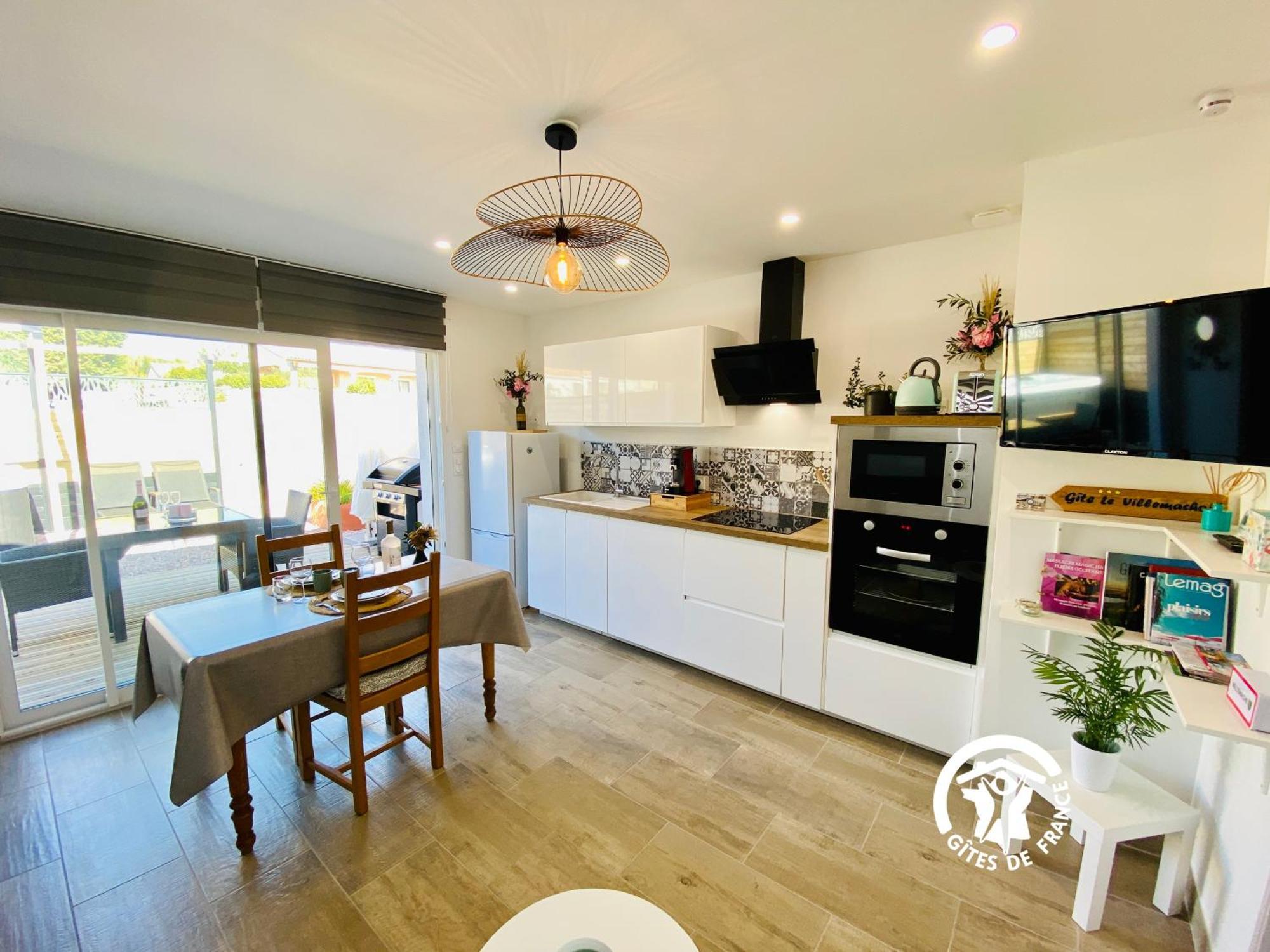 & Le Villemachois - 4 Etoiles - Jacuzzi Couvert - Calme Et Independant - Clim - Parking - 5 Min Carcassonne * Villemoustaussou